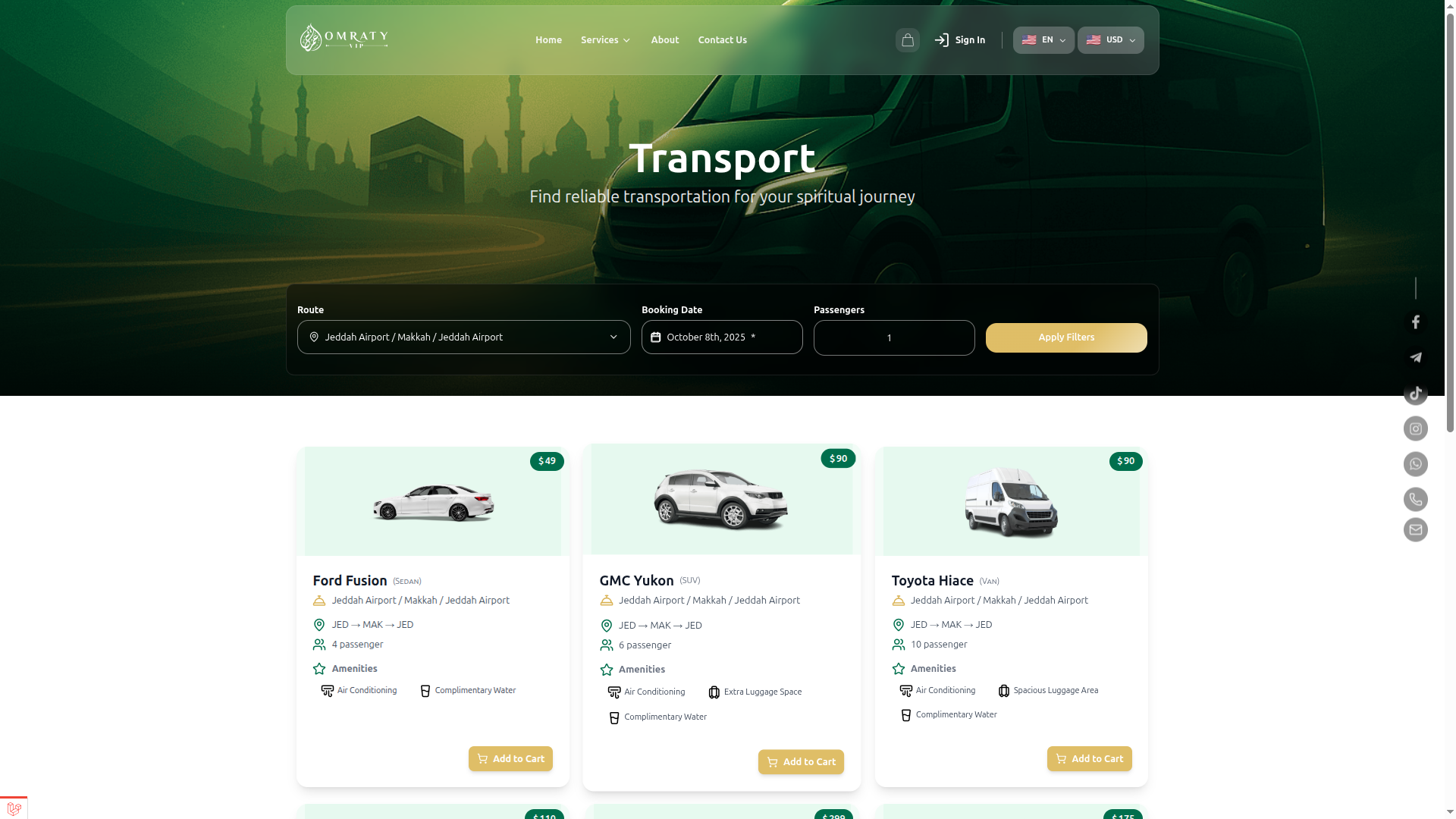Omraty — Umrah & Travel Booking Platform - Image 4